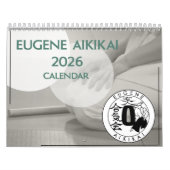 Eugene Aikikai 2026 Calendar カレンダー (カバー)