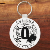 Eugene Aikikai keychain fob キーホルダー (裏面)