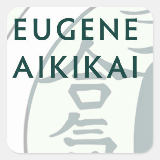 Eugene Aikikai square stickq スクエアシール