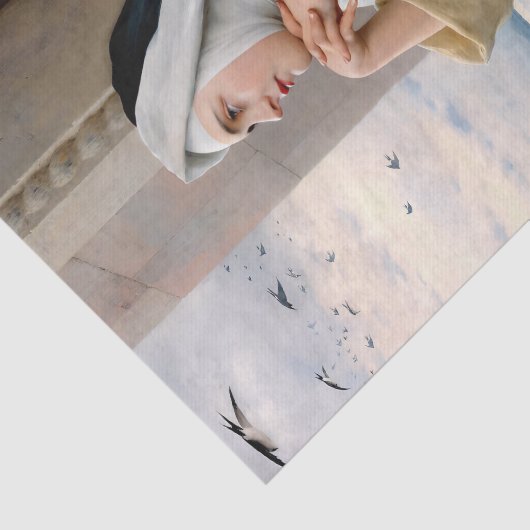 Eugene Blaas, Artによる神の生き物 薄葉紙 (詳細)