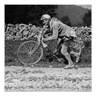 Eugene Christophe Tour de France 1922 Aubisque  ポスター