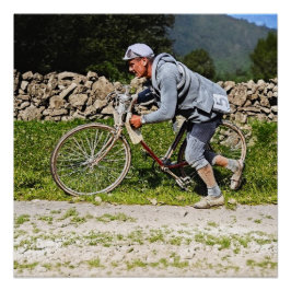 Eugene Christophe Tour de France 1922 Aubisque  ポスター