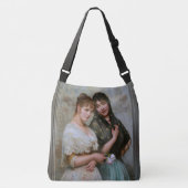 Eugene de Blaasによる2人のベネチアンウィメンズ クロスボディバッグ (正面)