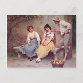 Eugene de Blaas – 浮気 ポストカード (正面)