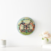 Eugene Debsの柱時計 ラウンド壁時計 (ホーム)