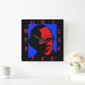 Eugene Debs By Don Busky スクエア壁時計 (ホーム)