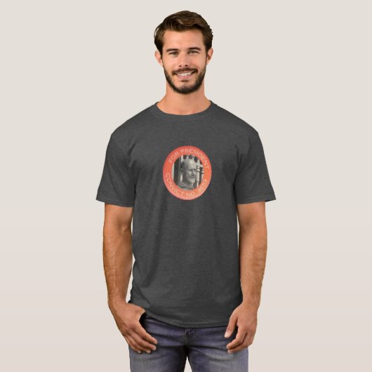 Eugene Debs (Convict 9653) for President Tシャツ (正面フル)