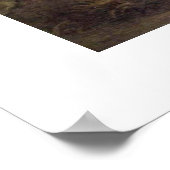 Eugene Delacroixによる天使とのヤコブレスリング ポスター (角)