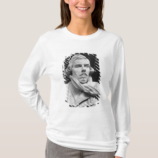 Eugene Delacroixのバスト Tシャツ (正面)