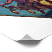 Eugene Delacroix – アキレスの教育 ポスター (角)