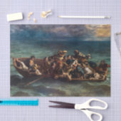 Eugene Delacroix – ドンファンの難破船 薄葉紙 (クラフト)