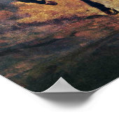 Eugene Delacroix - Combat of Giaour and Pasha ポスター (角)