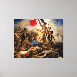 EUGENE DELACROIX Liberty Leading the People 1830 - キャンバスプリント