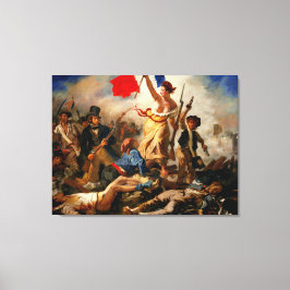 EUGENE DELACROIX Liberty Leading the People 1830 - キャンバスプリント
