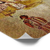 Eugene Delacroix - Walls of Meknes ポスター (角)