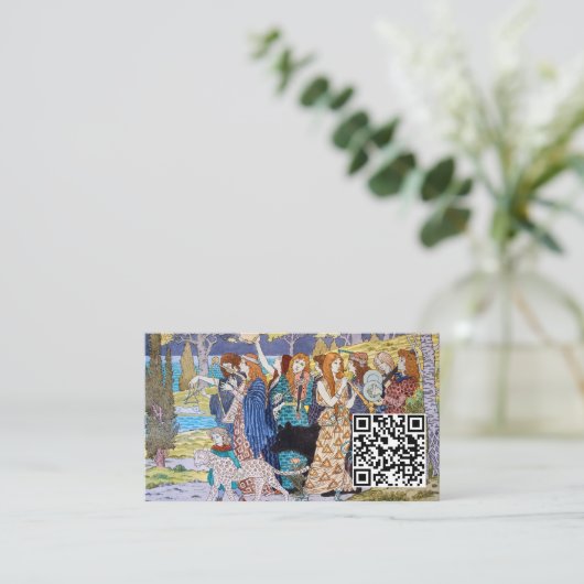 Eugene Grasset -調和- QRコード 名刺 (スタンド正面)