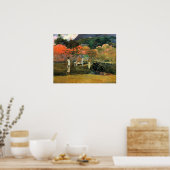 Eugene Henri Paul Gauguin – 女性と金型 ポスター (キッチン)