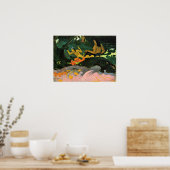 Eugene Henri Paul Gauguin - By the Sea ポスター (キッチン)
