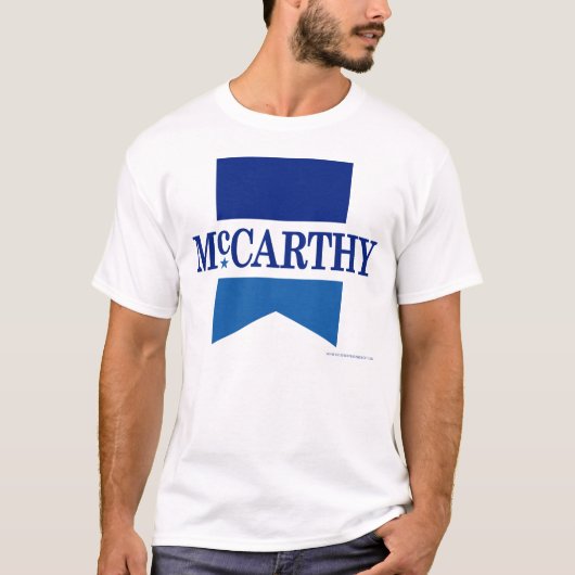 Eugene McCarthy Tシャツ (正面)