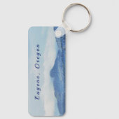 「Eugene, Oregon」キーチェーン両面 キーホルダー (裏面)