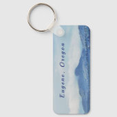 「Eugene, Oregon」キーチェーン両面 キーホルダー (正面)