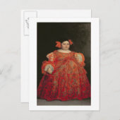 Eugenia Martinez Vallejo, called La Monstrua (oil ポストカード (正面/裏面)