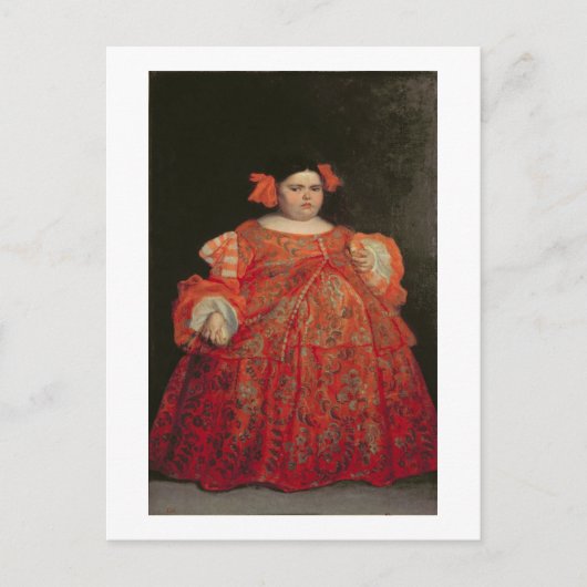 Eugenia Martinez Vallejo, called La Monstrua (oil ポストカード (正面)