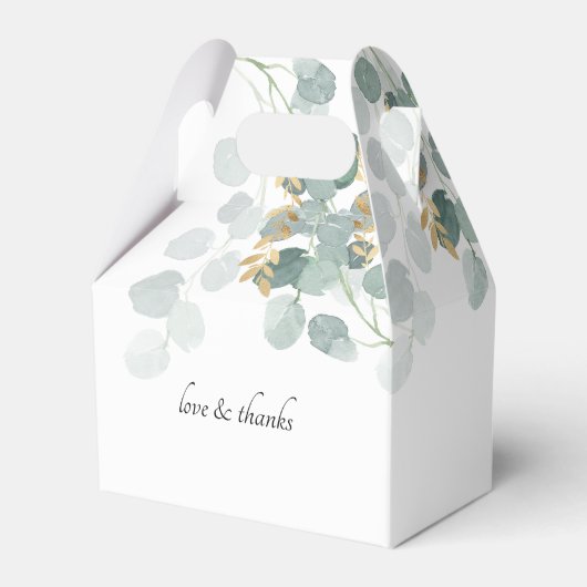 Eukalyptus Wedding Box    フェイバーボックス (裏面サイド)