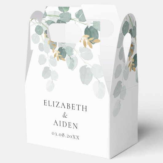 Eukalyptus Wedding Box    フェイバーボックス (オープン)