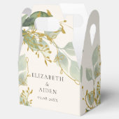 Eukalyptus Wedding Box Geschenkschachtel フェイバーボックス (オープン)