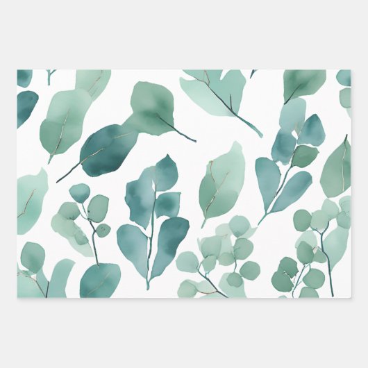 Eukalytusbecher ラッピングペーパーシート (正面)