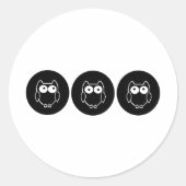 Eule ラウンドシール (正面)