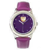 Eule in der Armbanduhr 腕時計 (正面)