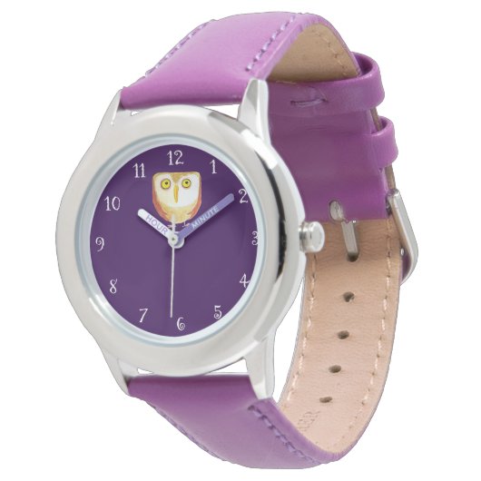 Eule in der Armbanduhr 腕時計 (アングル)