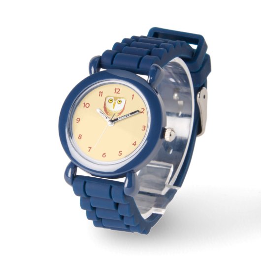 Eule in der Wanduhr 腕時計 (傾斜)