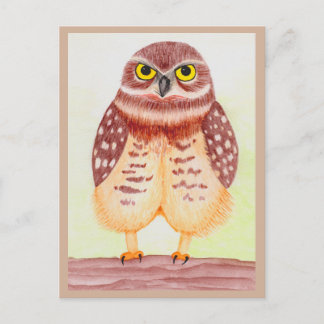 Eule Postkarte ポストカード