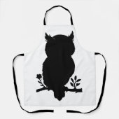 Eule - Scherenschnitt エプロン (正面)