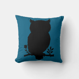 Eule - Scherenschnitt クッション