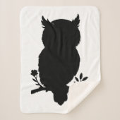 Eule - Scherenschnitt シェルパブランケット (正面)