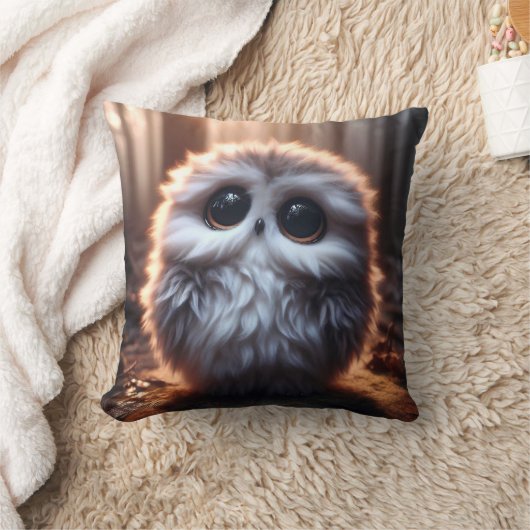 Eulen Kissen クッション (ブランケット)