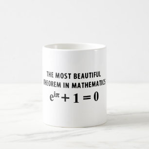 Eulerのアイデンティティのマグ コーヒーマグカップ