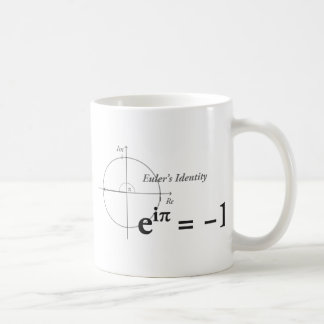 Eulerのアイデンティティの数学の方式 コーヒーマグカップ