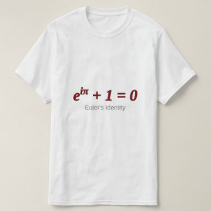 Eulerのアイデンティティ Tシャツ