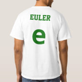 Eulerのスポーツシャツ Tシャツ (裏面)