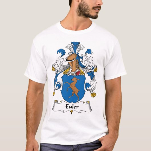 Eulerの家紋 Tシャツ (正面)