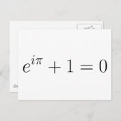Eulerの方式 ポストカード (正面/裏面)