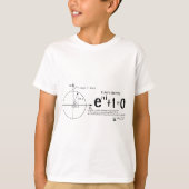 Euler's identity: Euler's formula: mathematics Tシャツ (正面)