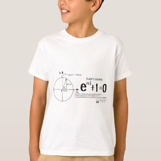 Euler's identity: Euler's formula: mathematics Tシャツ