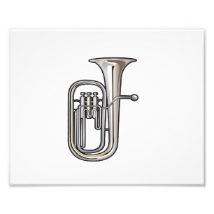 euphonium真鍮楽器音楽realistic.png フォトプリント