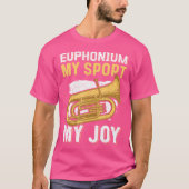 Euphonium Brass Euphoniumist Euphonium Brass Orche Tシャツ (正面)